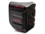 Raxiom 20-23 Jeep Gladiator JT Axial Series LED Tail Lights- Blk Housing (Smoked Lens) - JG18584