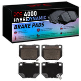 DFC 89-96 Nissan 300ZX Turbo Rear 4000 Hybridynamic Brake Pads - 4000-0461-00