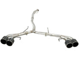 aFe Takeda 3in SS Exhaust Cat-Back 09-14 Nissan GTR V6 3.8L Carbon Fiber Tips - 49-36108-C