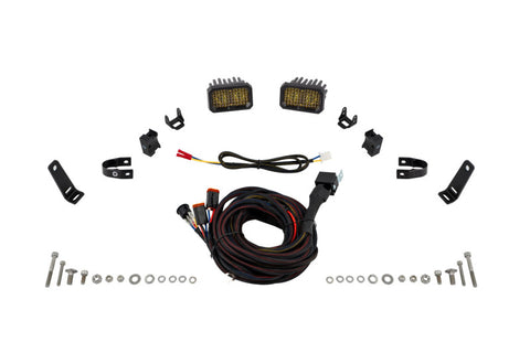 Diode Dynamics Stage Series 1 In Roll Bar Chase Light Kit SSC2 Pro - Yellow (Pair) - DD7725