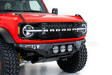 Addictive Desert Designs 21-22 Ford Bronco Bomber Front Bumper (w/ 3 Rigid 360 Mounts) - F230194130103