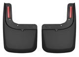 Husky Liners 2017 Ford F-250 / F-350 Super Duty Black Front Mud Guards (w/Flares) - 58471
