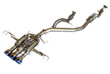 Invidia 22+ HONDA CIVIC TYPE-R FL5 R400 SINGLE LAYER TI TIP FULL CAT-BACK (NON POLISH PIPE) - HS22CTRFGM3STL