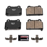 Power Stop 08-15 Mitsubishi Lancer Rear Z23 Evolution Sport Brake Pads w/Hardware - Z23-1368