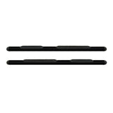 Westin Premier 4 Oval Nerf Step Bars - 85 in - Black - 22-5035