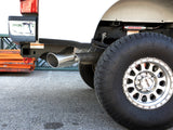 aFe MACHForce XP 2017 Ford SuperDuty F-250/F-350 V8 6.2L CC/LB Cat-Back SS 4in. Exhaust System - 49-43086-P