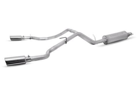 Gibson 19-22 Ford Ranger Lariat 2.3L 2.5in Cat-Back Dual Sport Exhaust - Stainless - 69550