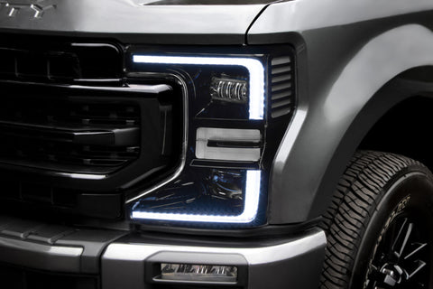 Oracle 2022 Ford F250/350 Super Duty Dynamic ColorSHIFT Headlight DRL Kit w/Switchback - 1449-332