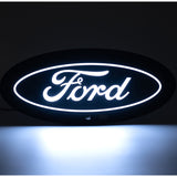Putco 17-19 Ford SuperDuty Front Luminix Ford LED Emblem - w/ Camera CutOut - 92801