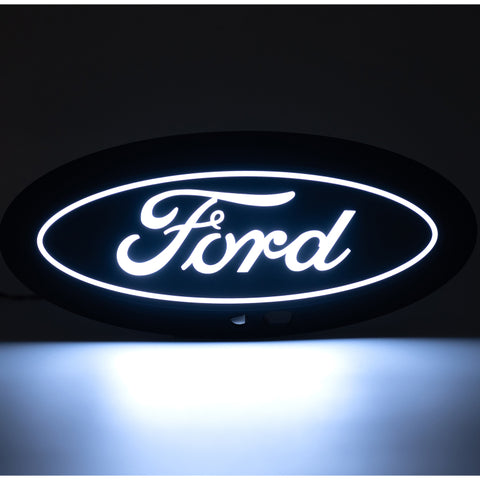Putco 17-19 Ford SuperDuty Front Luminix Ford LED Emblem - w/ Camera CutOut - 92801