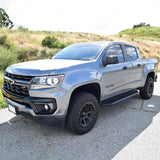 Westin 15-24 GMC Canyon Crew Cab Outlaw Running Boards - Textured Black - 28-31015
