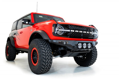 Addictive Desert Designs 21-22 Ford Bronco Bomber Front Bumper (w/ 3 Rigid 360 Mounts) - F230194130103