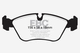 EBC 93-97 Volvo 850 2.3 Turbo Redstuff Front Brake Pads - DP3880C