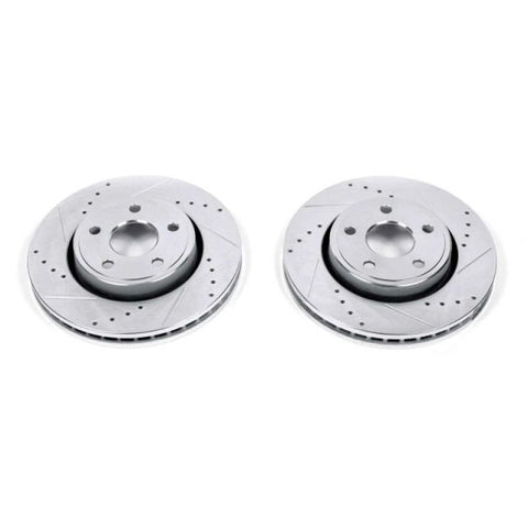 Power Stop 11-19 Dodge Durango Front Evolution Drilled & Slotted Rotors - Pair - AR83076XPR