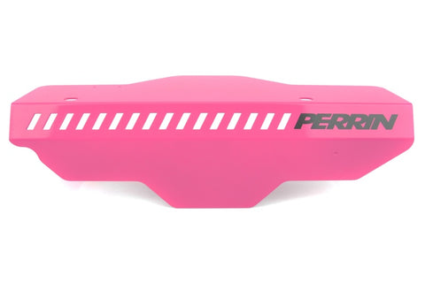 PERRIN Subaru Pulley Cover (For EJ Engines) - Hyper Pink - PSP-ENG-150HP