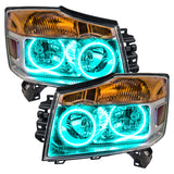 Oracle Nissan Titan 04-07 Halo Kit - ColorSHIFT w/ 2.0 Controller - 2674-333