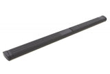 Lund 07-17 Chevy Silverado 1500 Ext. Cab 6in. Oval Straight Black Nerf Bars - Black - 22268068