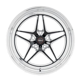 Weld S81 18x5 / 5x115 BP / 1.6in BS Black Wheel (High Pad) - Non-Beadlock - 81HB8050W16A