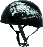 Skid Lids Traditional Helmet Flat Black - XL - 646824