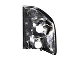 ANZO 1995-2005 Chevrolet S-10 Taillights Black 3D Style - 211034