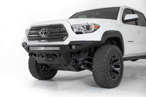 Addictive Desert Designs 16-19 Toyota Tacoma Stealth Fighter Front Bumper w/ Winch Mount - F681202200103