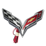 Oracle Corvette C7 Rear Illuminated Emblem - Dual Intensity - Red - 3655-003