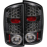 ANZO 2002-2005 Dodge Ram 1500 LED Taillights Black - 311018