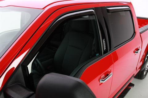 EGR 15-23 Ford F150 Crew Cab In-Channel Window Visors - Set of 4 (573491) - 573491