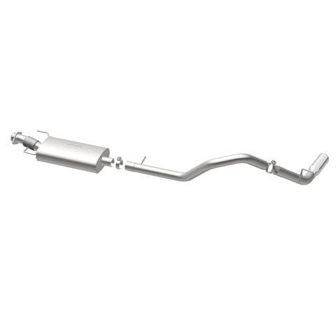 MagnaFlow 15-16 Ford Expedition V6 3.5L Cat-Back, SS, 4in Tip Single Psgr Side Exit - 19051