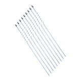 DEI Lockjaw Locking Ties 8in - 9 Per Pack - 10204