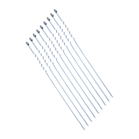DEI Lockjaw Locking Ties 8in - 9 Per Pack - 10204