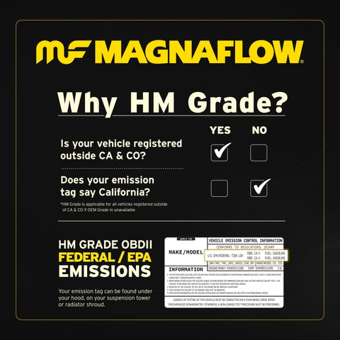 MagnaFlow 02-06 Acura RSX 4 2.0L (includes Type S) Direct-Fit Catalytic Converter - 23941