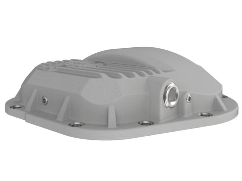 aFe Street Series Dana 60 Front Differential Cover Raw w/ Machined Fins 17-20 Ford Trucks (Dana 60) - 46-71100A