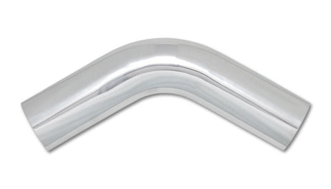 Vibrant 4in O.D. Universal Aluminum Tubing (60 degree Bend) - Polished - 2822