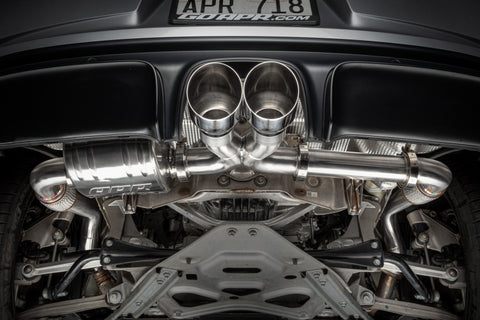 APR 17-25 Porsche Boxster/Cayman 718 (982) 2.0T/2.5T Catback Exhaust Left Muffler - CBK0028