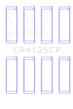 King Engine Bearings Subaru Ej20/Ej22/Ej25 (Incl. Turbo) (Size +0.25mm) Connecting Rod Bearing Set - CR4125CP0.25