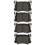 DFC 15-20 Kia K900 Front 4000 Hybridynamic Brake Pads - 4000-2101-00