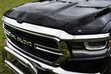AVS 2019 Dodge RAM 1500 Aeroskin Low Profile Acrylic Hood Shield - Smoke - 322163