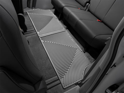 WeatherTech 11+ Toyota Sienna Rear Rubber Mats - Grey - W245GR