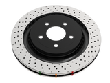 DBA 10-15 Chevrolet Camaro SS V8 Front 4000 Series Drilled Rotor - 42604XD