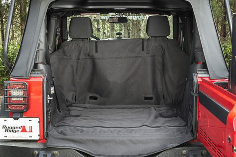 Rugged Ridge C3 Cargo Cover W/O Subwoofer 07-18 Jeep Wrangler JK 2 Door - 13260.03