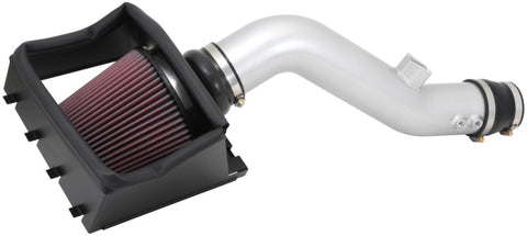 K&N 12-13 Ford F150 3.7L V6 Black High-Flow Performance Intake - 77-2585KS