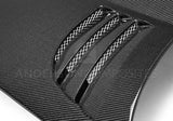 Anderson Composites 10-13 Chevy Camaro TT-Style Carbon Fiber Hood - AC-HD1011CHCAM-TT