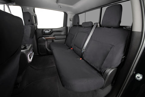 Covercraft 11-18 Jeep Wrangler Polycotton SeatSaver Custom Second Row Seat Covers - Charcoal - SS7431PCCH