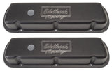Edelbrock Valve Cover Victor Series Ford 289-302-351W CI V8 Low Black - 41253