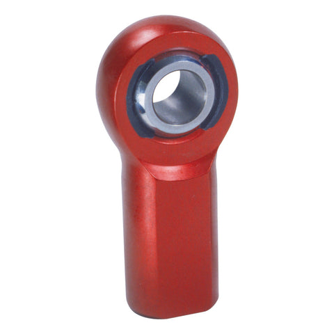 QA1 A Series Endura Rod End - Female/Right Hand - .25in Bore x 1/4-28 - Red Aluminum - AFR4
