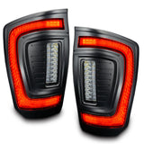 Oracle Lighting 16-23 Gen 3 Toyota Tacoma Black Series Flush Style LED Tail Lights - 5911-504-T