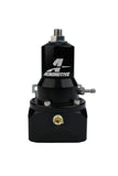Aeromotive Regulator - 30-120 PSI - .500 Valve - 2x AN-10 Inlets / AN-10 Bypass - 13132