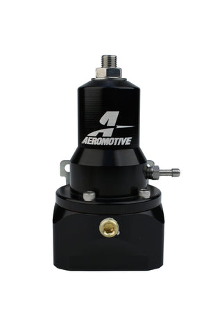 Aeromotive Regulator - 30-120 PSI - .500 Valve - 2x AN-10 Inlets / AN-10 Bypass - 13132