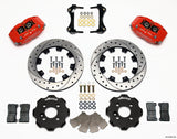 Wilwood Dynapro Radial Front Kit 12.19in Drilled Red Mini Cooper - 140-8528-DR